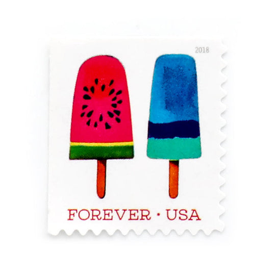 U.S. 2018 Frozen Treats Forever Stamps