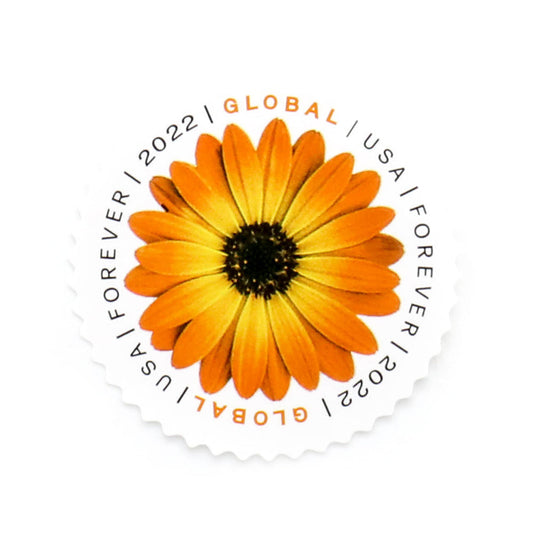 2022 US Global African Daisy Forever Stamps