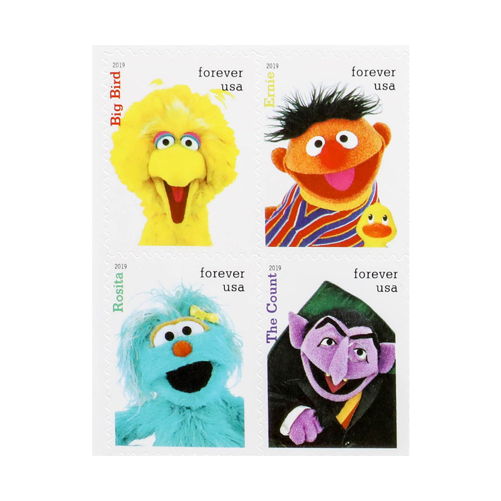 2019 First-Class Forever Stamp - Sesame Street: Cookie Monster